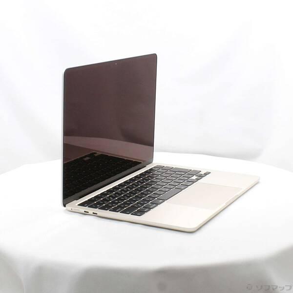 〔中古〕Apple(アップル) MacBook Air 13.6-inch Mid-2022 MLY23J／A Apple M2 8コアCPU_10コアGPU 8GB SSD512GB スターライト 〔26.3 Tahoe〕〔258-ud〕 |  | 03