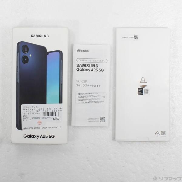 〔中古〕SAMSUNG(サムスン) Galaxy A25 5G 64GB ブラック SC-53F docomo SIMフリー〔349-ud〕 |  | 04
