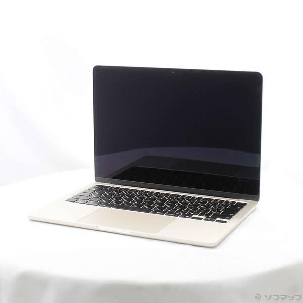 〔中古〕Apple(アップル) MacBook Air 13.6-inch Early-2025 MW0Y3J／A Apple M4 10コアCPU_8コアGPU 16GB SSD256GB スターライト 〔26.3 Tahoe〕〔258-ud〕 | 