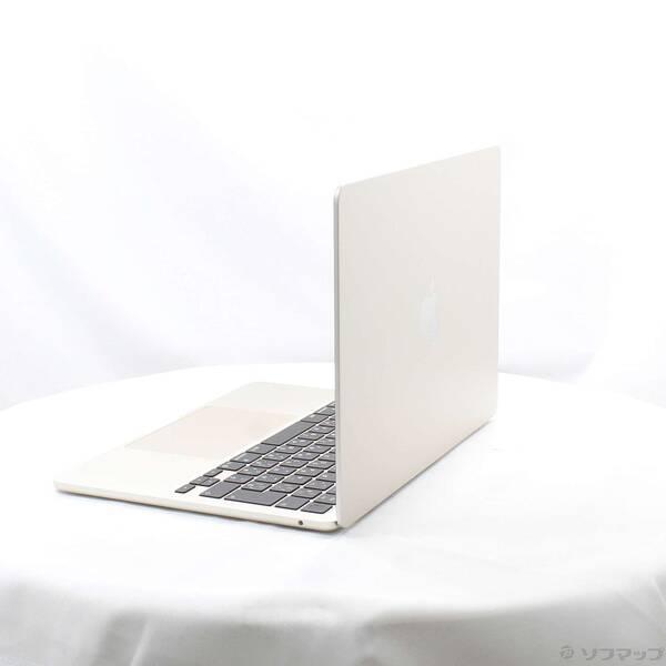 〔中古〕Apple(アップル) MacBook Air 13.6-inch Early-2025 MW0Y3J／A Apple M4 10コアCPU_8コアGPU 16GB SSD256GB スターライト 〔26.3 Tahoe〕〔258-ud〕 |  | 01