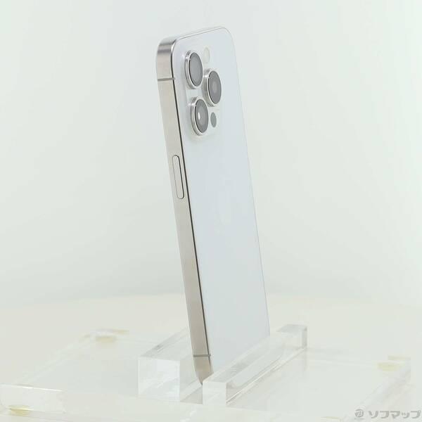 〔中古〕Apple(アップル) iPhone15 Pro 128GB ホワイトチタニウム MTU83J／A SIMフリー〔258-ud〕 |  | 03