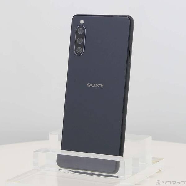 〔中古〕楽天モバイル Xperia 10 III Lite 64GB ブラック XQ-BT44 楽天 SIMフリー〔198-ud〕 | 