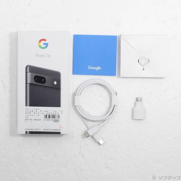〔中古〕GOOGLE(グーグル) Google Pixel 7a 128GB チャコール GOSAZ3 Y!mobile SIMフリー〔198-ud〕 |  | 04