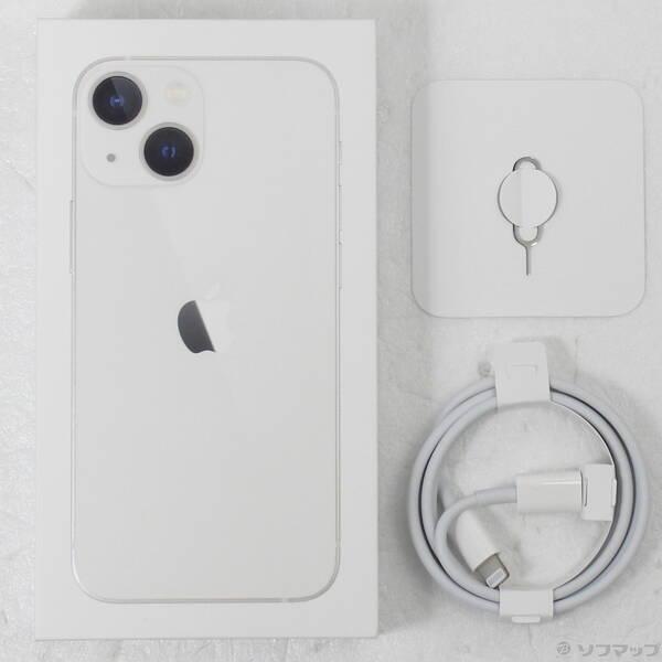 〔中古〕Apple(アップル) iPhone13 mini 128GB スターライト MLJE3J／A SIMフリー〔247-ud〕 |  | 04
