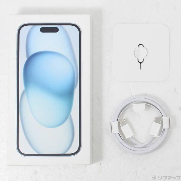 〔中古〕Apple(アップル) iPhone15 256GB ブルー MTMR3J／A SIMフリー〔377-ud〕 |  | 04