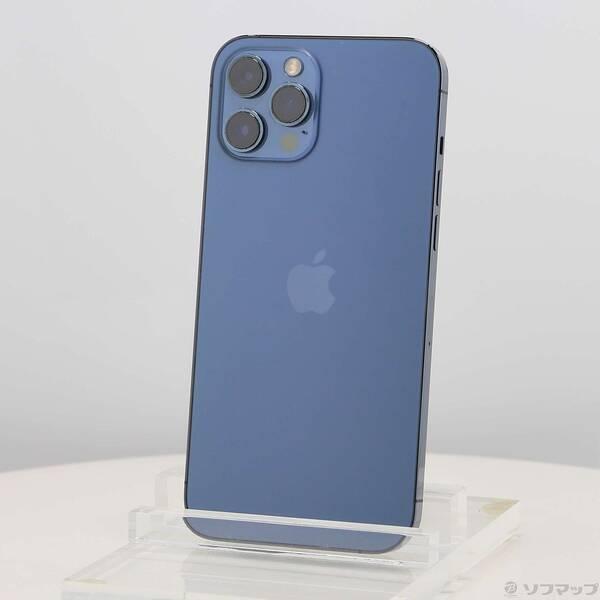 〔中古〕Apple(アップル) iPhone12 Pro Max 256GB パシフィックブルー MGD23J／A SIMフリー〔352-ud〕 | 