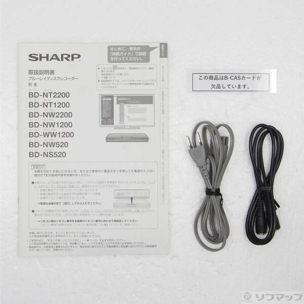 〔中古〕SHARP(シャープ) 〔中古品〕 ブルーレイレコーダー AQUOS（アクオス） BD-NT1200 ［1TB ／3番組同時録画］〔348-ud〕 |  | 04