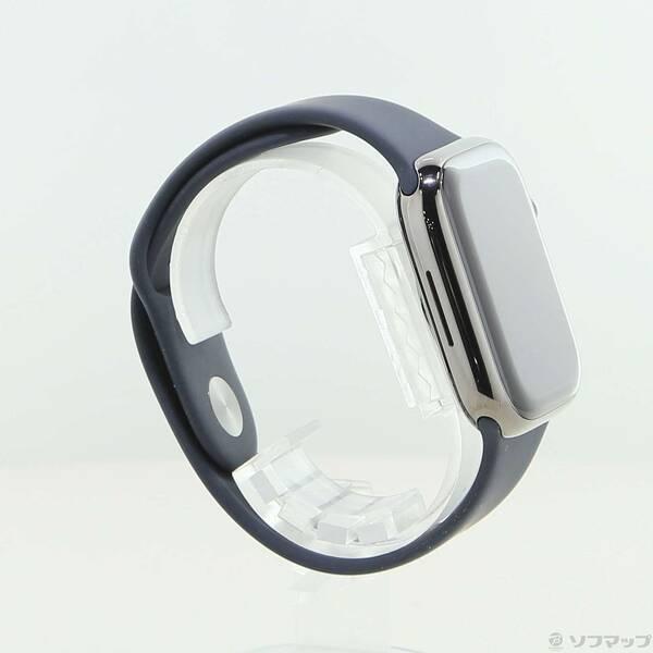 〔中古〕Apple(アップル) Apple Watch Series 9 GPS + Cellular 45mm グラファイトステンレススチールケース ミッドナイトスポーツバンド〔348-ud〕 |  | 03
