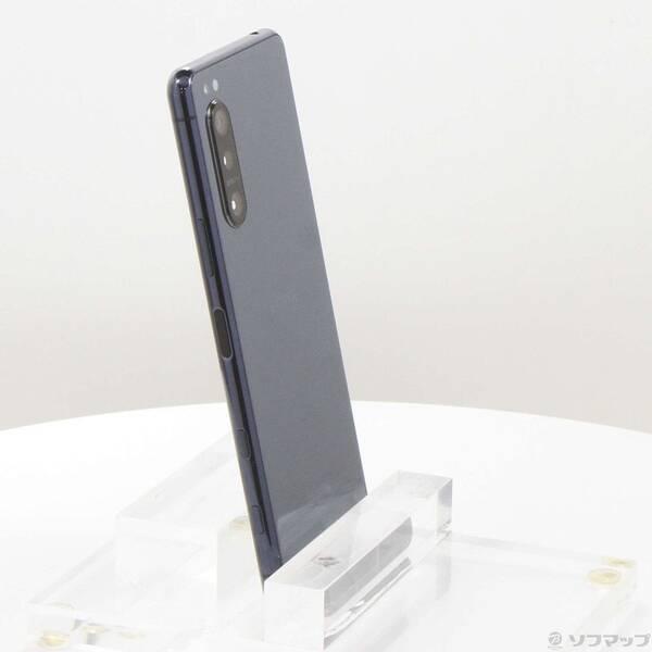 〔中古〕SONY(ソニー) Xperia 5 II 128GB ブルー SO-52A docomoロック解除SIMフリー〔198-ud〕 |  | 03