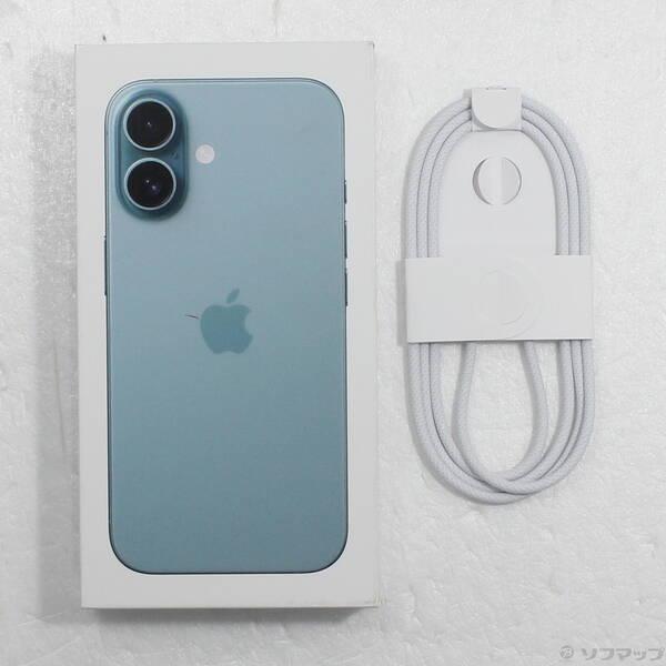 〔中古〕Apple(アップル) iPhone16 256GB ティール MYE13J／A SIMフリー〔352-ud〕 |  | 04