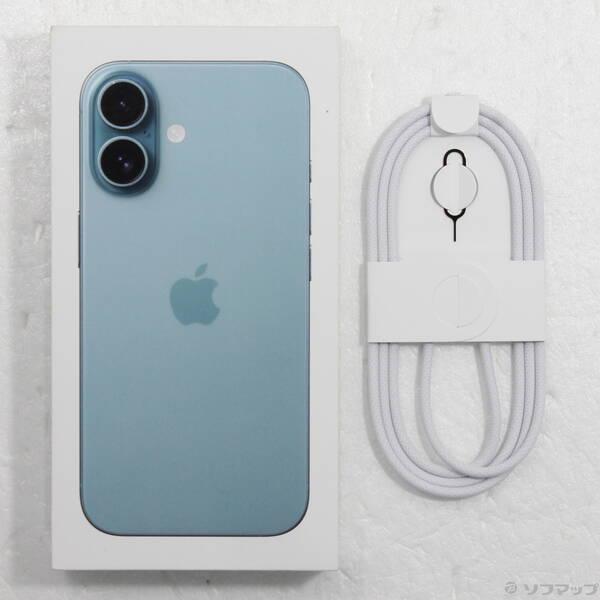 〔中古〕Apple(アップル) iPhone16 128GB ティール MYDV3J／A SIMフリー〔377-ud〕 |  | 04