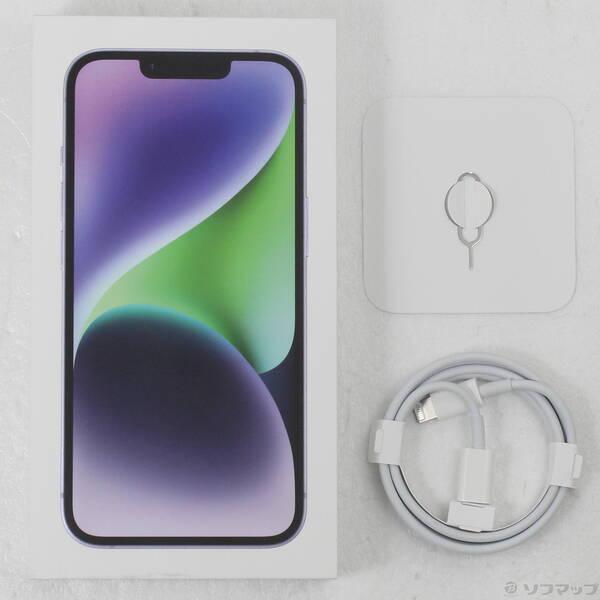 〔中古〕Apple(アップル) iPhone14 512GB パープル MPX83J／A SIMフリー〔262-ud〕 |  | 04