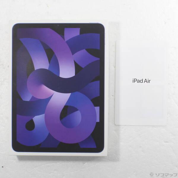 〔中古〕Apple(アップル) iPad Air 第5世代 64GB パープル MME23J／A Wi-Fi〔297-ud〕 |  | 04