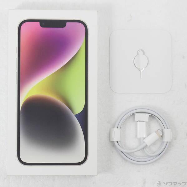 〔中古〕Apple(アップル) iPhone14 256GB スターライト MPW33J／A SIMフリー〔258-ud〕 |  | 04
