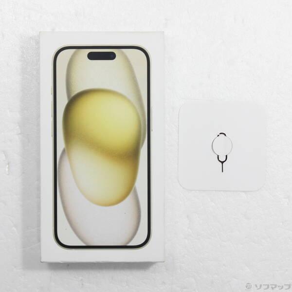 〔中古〕Apple(アップル) iPhone15 128GB イエロー MTMK3J／A SIMフリー〔348-ud〕 |  | 04