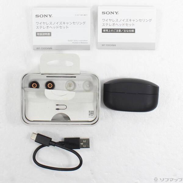 中古〕SONY(ソニー) WF-1000XM4 B ブラック〔344-ud〕 : ソフマップ