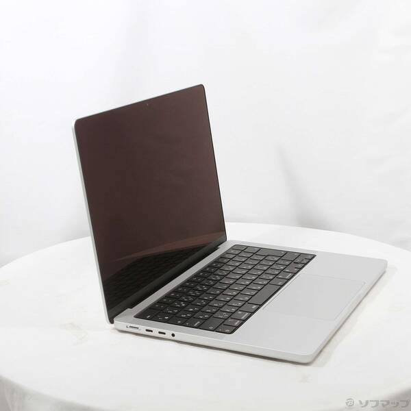 〔中古〕Apple(アップル) MacBook Pro 14.2-inch Late-2021 MKGR3J／A Apple M1 Pro 8コアCPU_14コアGPU 16GB SSD512GB シルバー 〔26.3 Tahoe〕〔344-ud〕 |  | 03