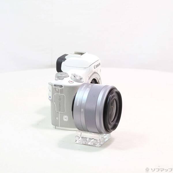 〔中古〕Canon(キヤノン) EOS Kiss M2 EF-M15-45 IS STM レンズキット ホワイト〔348-ud〕 |  | 03