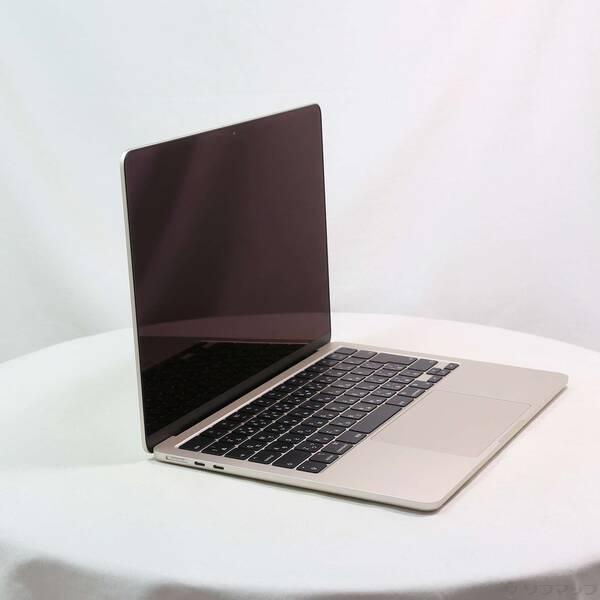 〔中古〕Apple(アップル) MacBook Air 13.6-inch Mid-2022 MLY13J／A Apple M2 8コアCPU_8コアGPU 8GB SSD256GB スターライト 〔26.3 Tahoe〕〔344-ud〕 |  | 03