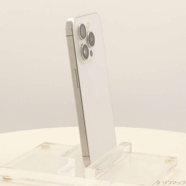 〔中古〕Apple(アップル) iPhone15 Pro 128GB ホワイトチタニウム MTU83J／A SIMフリー〔262-ud〕 |  | 03