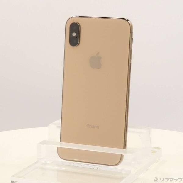 〔中古〕Apple(アップル) iPhoneXS 64GB ゴールド MTAY2J／A SIMフリー〔198-ud〕 | 
