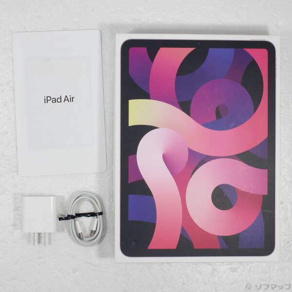 〔中古〕Apple(アップル) iPad Air 第4世代 64GB ローズゴールド MYFP2J／A Wi-Fi〔262-ud〕 |  | 04