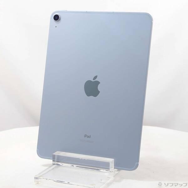 〔中古〕Apple(アップル) iPad Air 第4世代 256GB スカイブルー NYH62J／A SIMフリー〔262-ud〕 | 