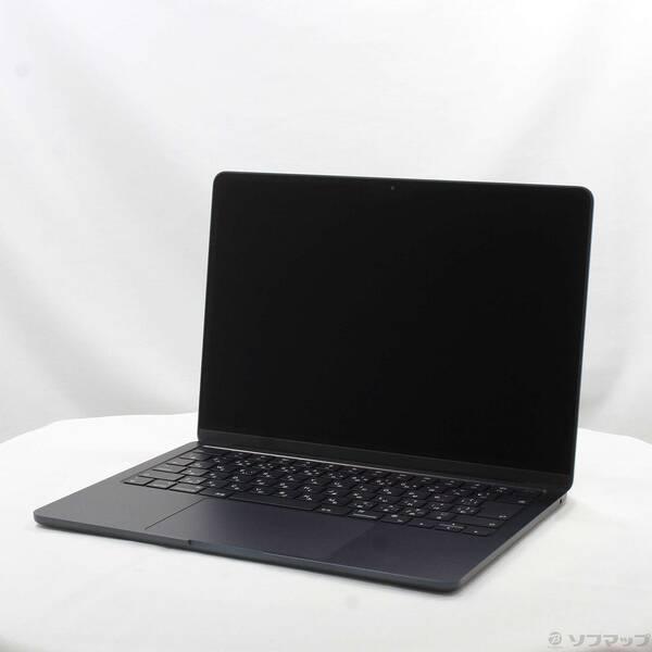 〔中古〕Apple(アップル) MacBook Air 13.6-inch Mid-2022 MLY43J／A Apple M2 8コアCPU_10コアGPU 24GB SSD1TB ミッドナイト 〔26.3 Tahoe〕〔269-ud〕 | 