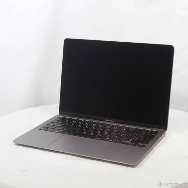 〔中古〕Apple(アップル) MacBook Air 13.3-inch Late-2020 MGN63J／A Apple M1 8コアCPU_7コアGPU 8GB SSD256GB スペースグレイ 〔26.3 Tahoe〕〔348-ud〕 | 