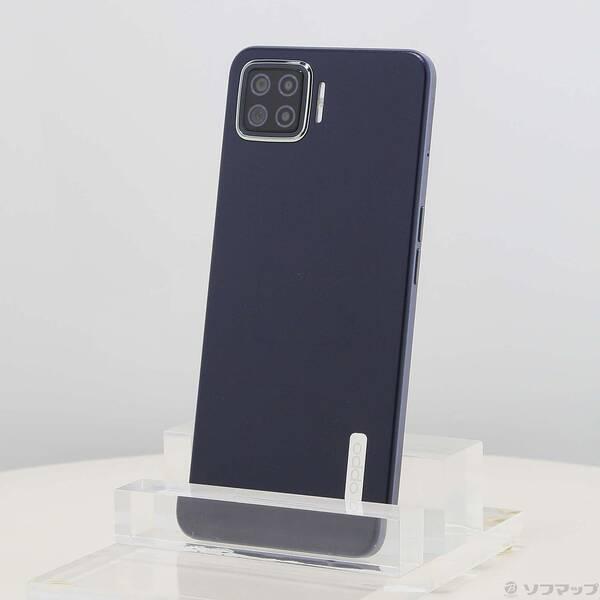 〔中古〕楽天モバイル OPPO A73 64GB ネービーブルー ZKVE2002BL 楽天 SIMフリー〔269-ud〕 | 
