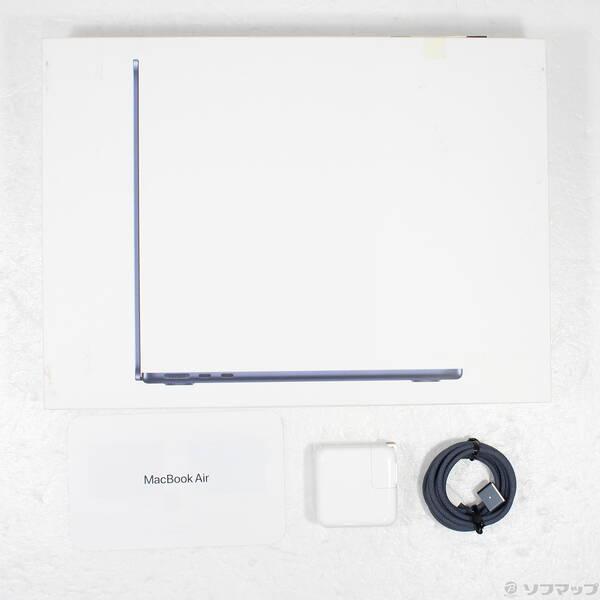 〔中古〕Apple(アップル) MacBook Air 13.6-inch Early-2025 MW123J／A Apple M4 10コアCPU_8コアGPU 16GB SSD256GB ミッドナイト 〔26.3 Tahoe〕〔262-ud〕 |  | 04