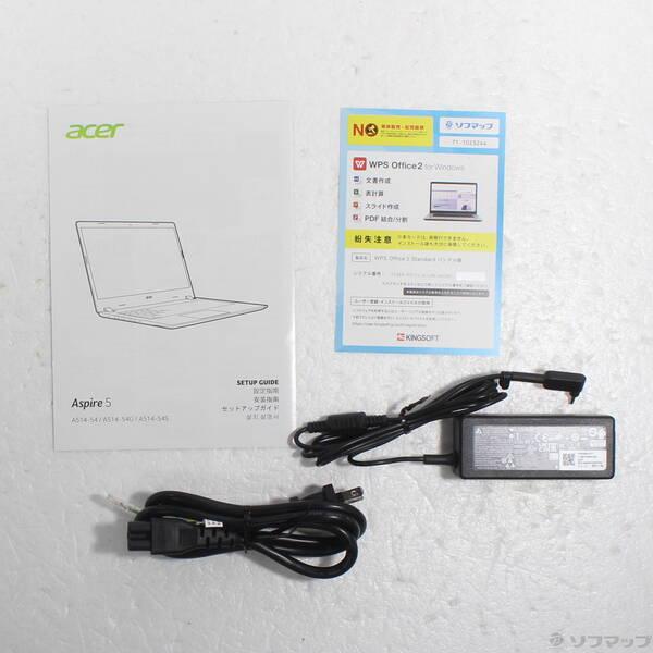 〔中古〕Acer(エイサー) Aspire 5 A514-54-A58Y／KF チャコールブラック 〔Windows 10〕〔251-ud〕 |  | 04