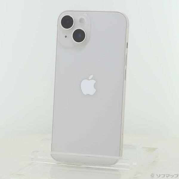 〔中古〕Apple(アップル) iPhone14 128GB スターライト MPUQ3J／A SIMフリー〔377-ud〕 | 