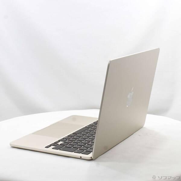 〔中古〕Apple(アップル) MacBook Air 13.6-inch Early-2024 MRXT3J／A Apple M3 8コアCPU_8コアGPU 8GB SSD256GB スターライト 〔26.3 Tahoe〕〔258-ud〕 |  | 01
