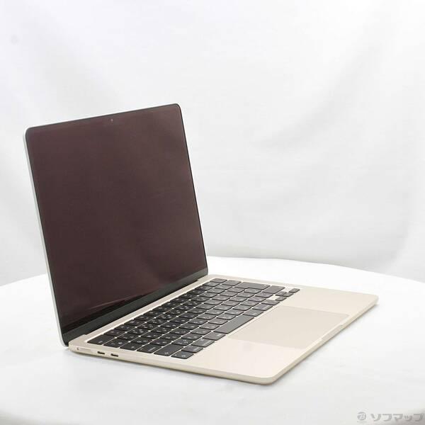 〔中古〕Apple(アップル) MacBook Air 13.6-inch Early-2024 MRXT3J／A Apple M3 8コアCPU_8コアGPU 8GB SSD256GB スターライト 〔26.3 Tahoe〕〔258-ud〕 |  | 03