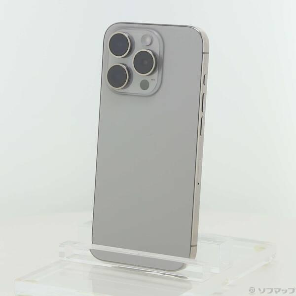 〔中古〕Apple(アップル) iPhone15 Pro 256GB ナチュラルチタニウム MTUF3J／A SIMフリー〔377-ud〕 | 