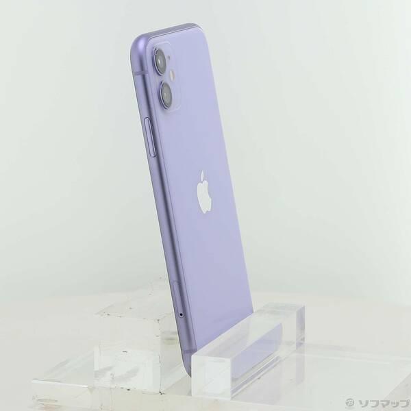〔中古〕Apple(アップル) iPhone11 64GB パープル MWLX2J／A SIMフリー〔198-ud〕 |  | 03