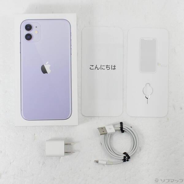 〔中古〕Apple(アップル) iPhone11 64GB パープル MWLX2J／A SIMフリー〔198-ud〕 |  | 04