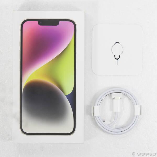 〔中古〕Apple(アップル) iPhone14 256GB スターライト MPW33J／A SIMフリー〔262-ud〕 |  | 04