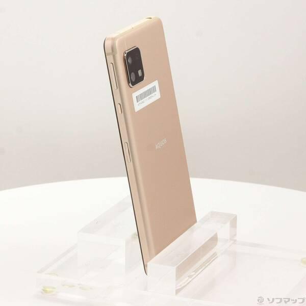 〔中古〕SHARP(シャープ) AQUOS sense4 basic 64GB ライトカッパー A003SH Y!mobile〔305-ud〕 |  | 03