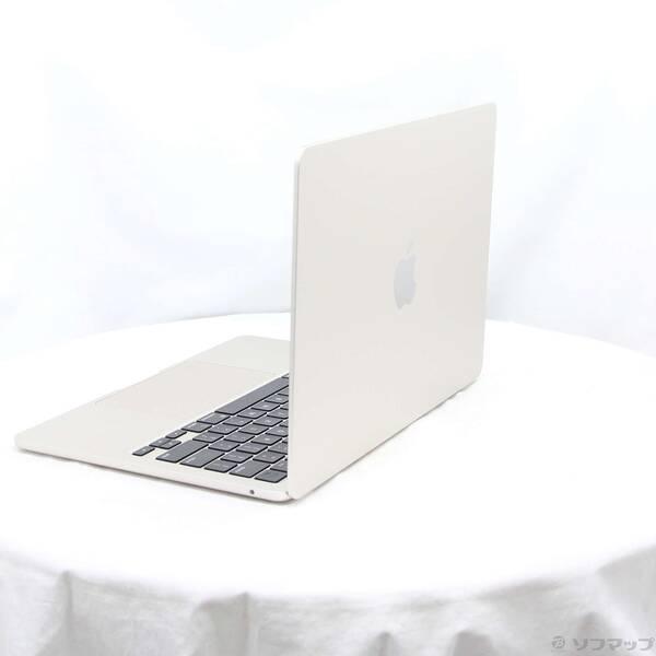 〔中古〕Apple(アップル) MacBook Air 13.6-inch Mid-2022 MLY23J／A Apple M2 8コアCPU_10コアGPU 16GB SSD1TB スターライト 〔26.3 Tahoe〕〔344-ud〕 |  | 01