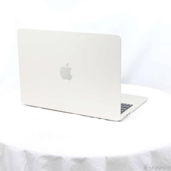 〔中古〕Apple(アップル) MacBook Air 13.6-inch Mid-2022 MLY23J／A Apple M2 8コアCPU_10コアGPU 16GB SSD1TB スターライト 〔26.3 Tahoe〕〔344-ud〕 |  | 02