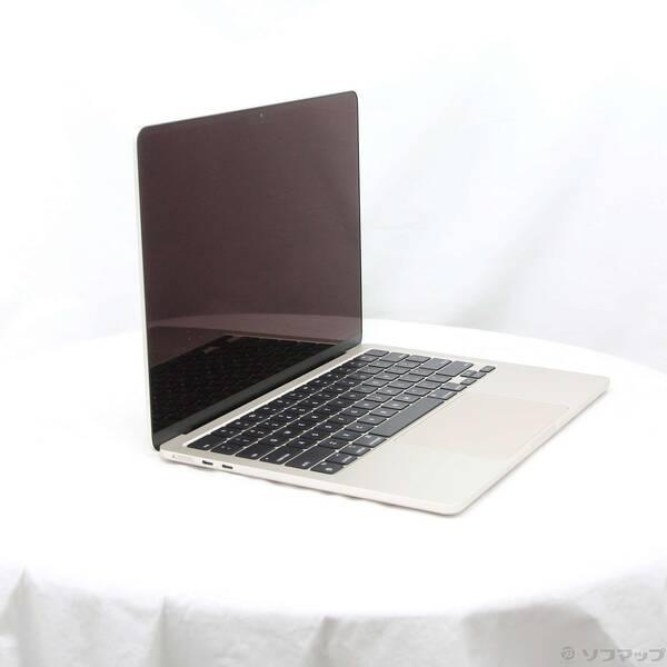 〔中古〕Apple(アップル) MacBook Air 13.6-inch Mid-2022 MLY23J／A Apple M2 8コアCPU_10コアGPU 16GB SSD1TB スターライト 〔26.3 Tahoe〕〔344-ud〕 |  | 03