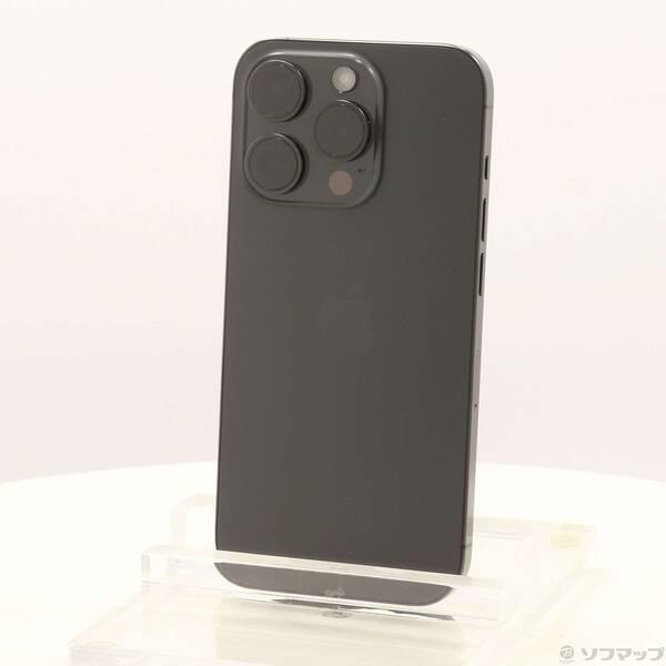 〔中古〕Apple(アップル) iPhone15 Pro 256GB ブラックチタニウム MTUC3J／A SIMフリー〔262-ud〕 | 