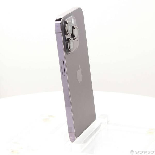 〔中古〕Apple(アップル) iPhone14 Pro 256GB ディープパープル MQ1E3J／A SIMフリー〔377-ud〕 |  | 03