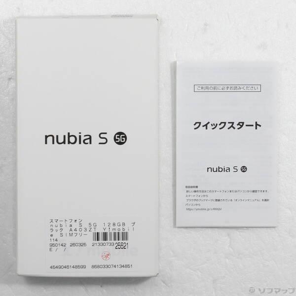 〔中古〕ZTE nubia S 5G 128GB ブラック A403ZT Y!mobile SIMフリー〔269-ud〕 |  | 04