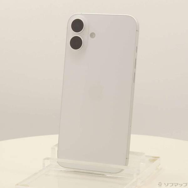 〔中古〕Apple(アップル) iPhone16 Plus 512GB ホワイト MXVP3J／A SIMフリー〔258-ud〕 | 