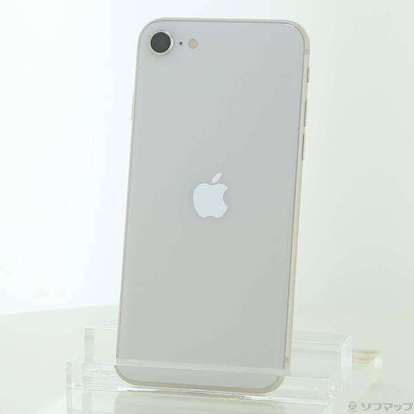 〔中古〕Apple(アップル) iPhone SE 第3世代 64GB スターライト MMYD3J／A SIMフリー〔262-ud〕 | 