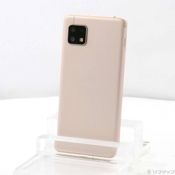 〔中古〕SHARP(シャープ) AQUOS sense4 basic 64GB ライトカッパー A003SH Y!mobile〔368-ud〕 | 