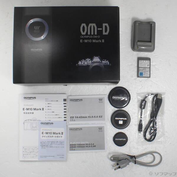 〔中古〕OLYMPUS(オリンパス) OM-D E-M10 MarkIII EZ ダブルズームキット シルバー〔262-ud〕 |  | 05